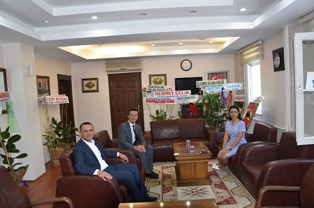 İlçemiz Çumra Adliyesi Hakimleri Kaymakamımıza Hayırlı Olsun Ziyaretinde Bulundu.